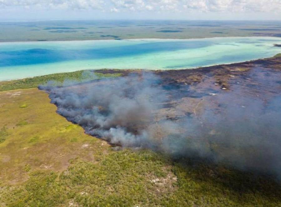 Quintana Roo registra 41 incendios forestales