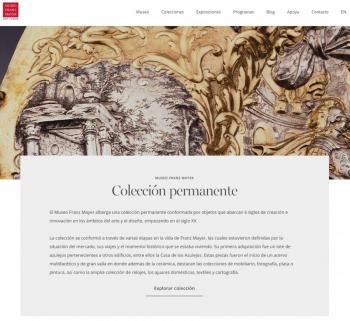 Museo Franz Mayer remodela su p&aacute;gina en l&iacute;nea