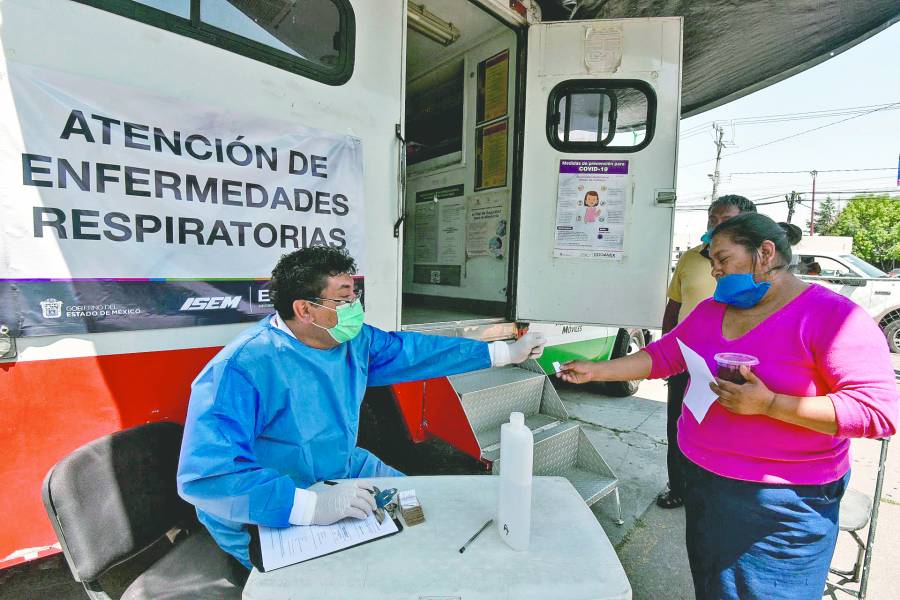 Edomex espera pico de contagios en 2 semanas