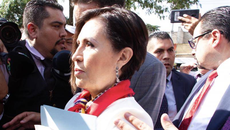 Juez ordena prueba de Covid-19 a Rosario Robles