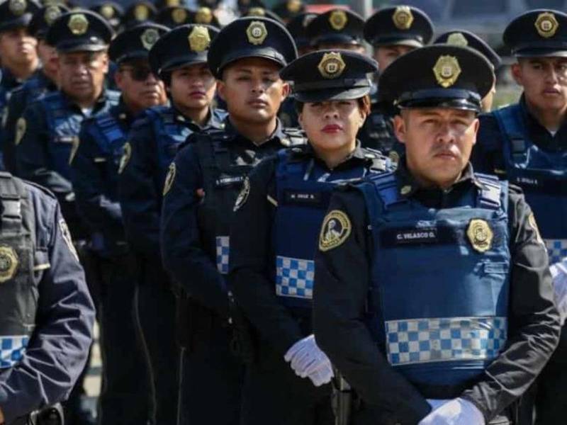 Bajan de peso policías de la CDMX