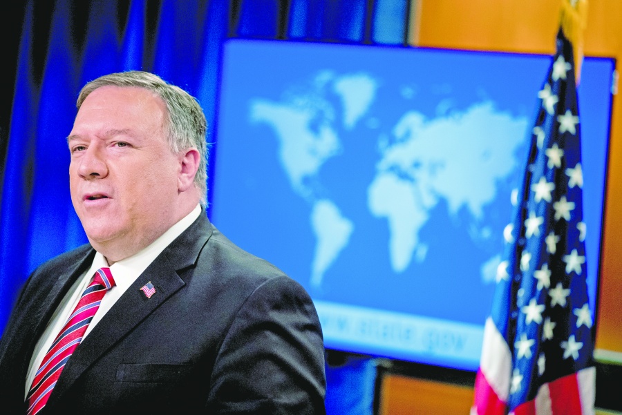 Pompeo alimenta teoría de  conspiración de Trump sobre China