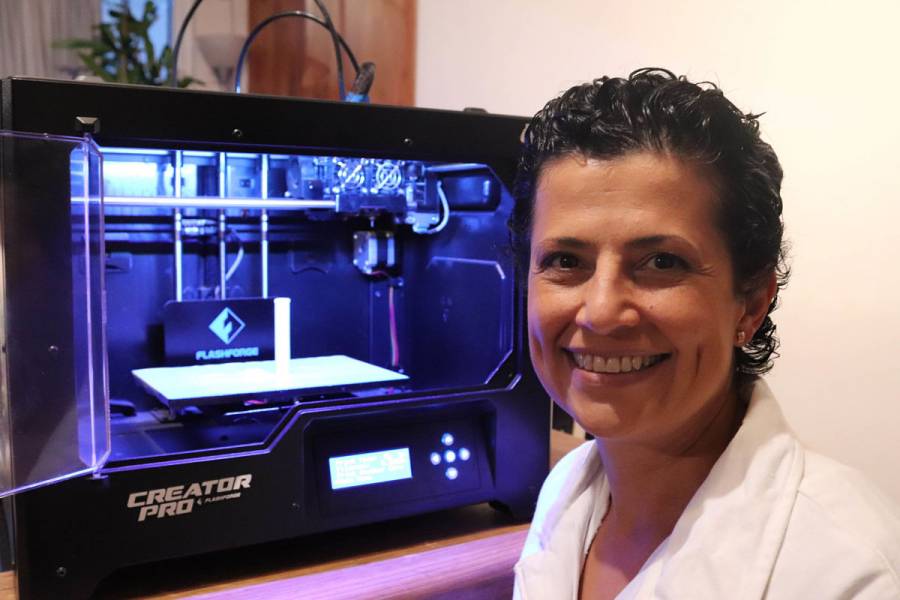UNAM crea Dispositivo Médico en impresión 3D para buscar soluciones al Covid-19