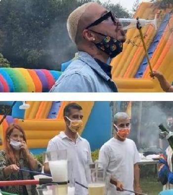 ¡Ay, vamos! Balvin festeja su cumplea&ntilde;os en cuarentena, hubo varios invitados
