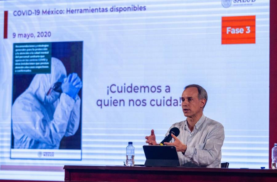 Pide López-Gatell abstenerse de visitar a las mamás este 10 de Mayo