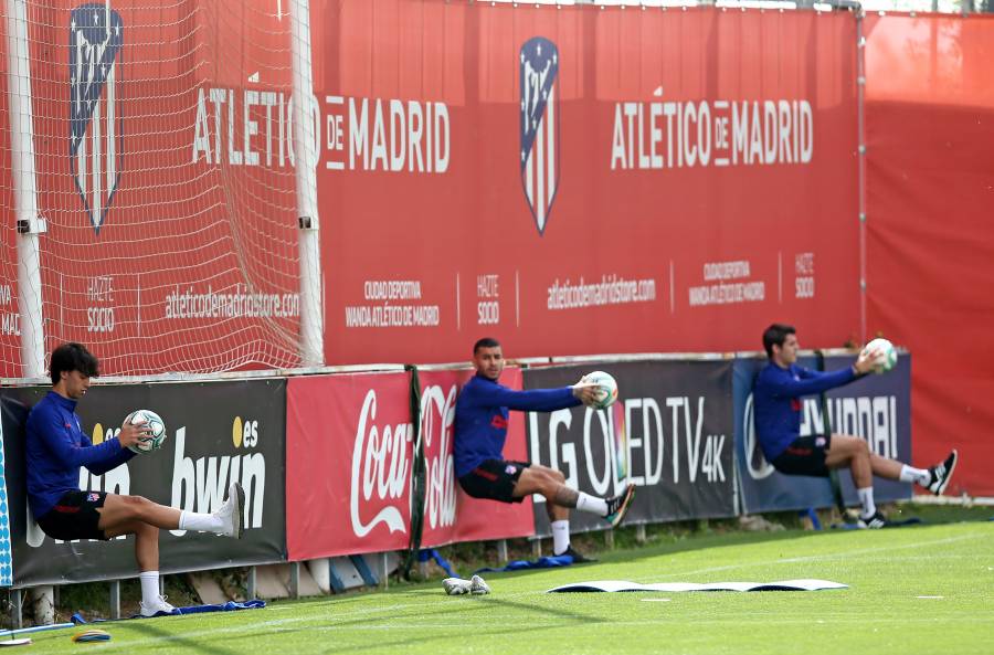 Atlético de Madrid regresa a entrenamientos tras paro de actividades