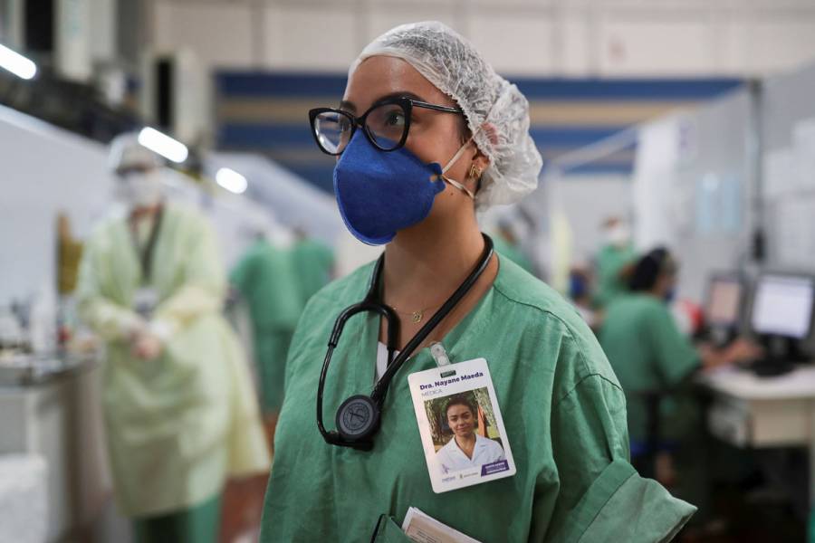 Al menos 90 mil trabajadores de la salud, infectados con Covid-19 en el mundo