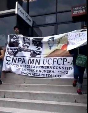 Exigen comerciantes de Azcapotzalco, los 5 mil pesos prometidos de parte del Alcalde.