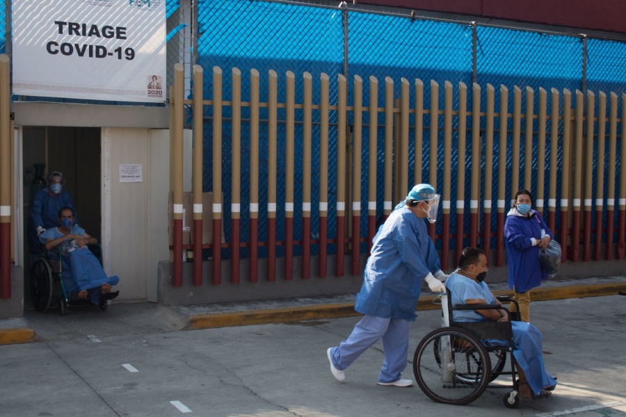 Ocupado, 64% de camas con ventilador en CDMX