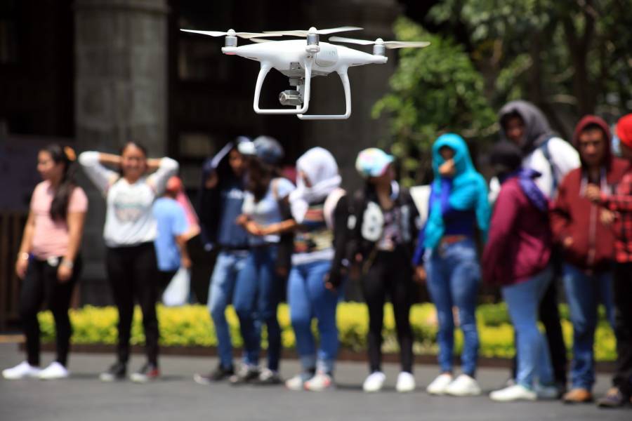 Drones desinfectarán zonas de la Ciudad de México por Covid-19