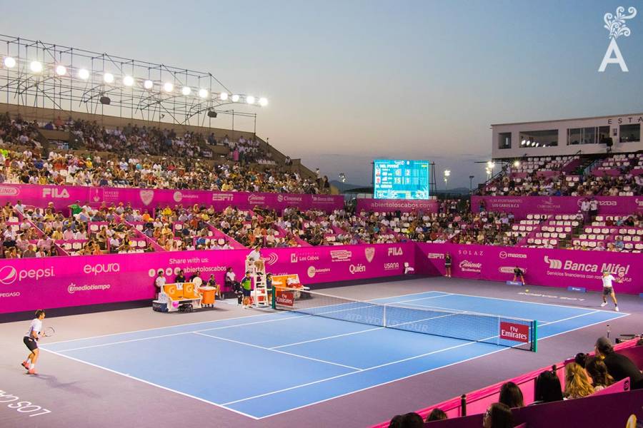 Abierto de Tenis de Los Cabos es suspendido por Covid-19