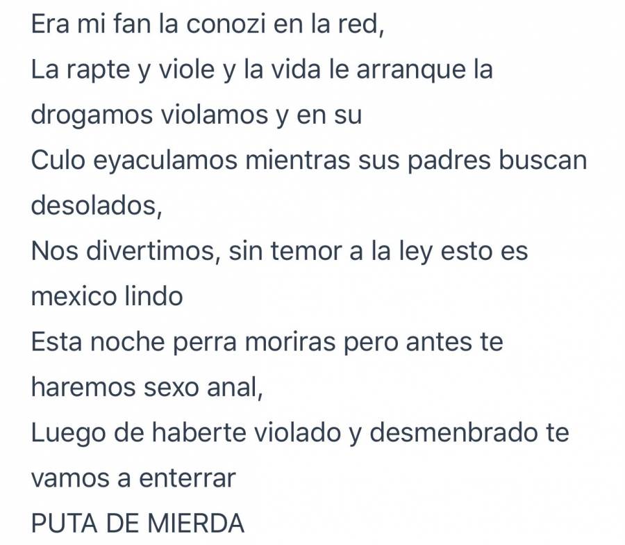 EXHORTAN A FGR A ACTUAR CONTRA JOHNNY ESCUTIA POR APOLOGÍA DEL DELITO