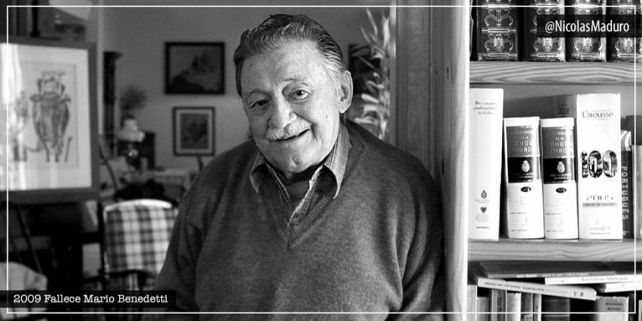 “En la calle codo a codo somos mucho más que dos” … 11 años sin Mario Benedetti