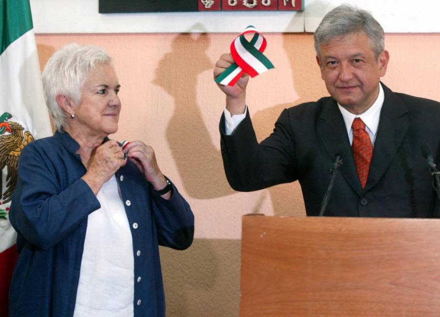 Fallece Bertha “La Chaneca” Maldonado, AMLO da condolencias a familiares