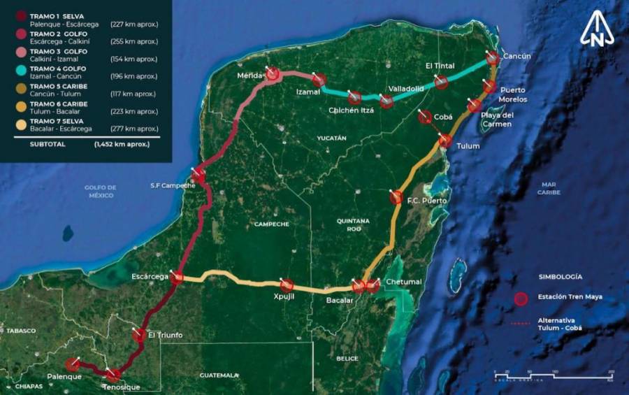 El cuarto tramo del Tren Maya será para ICA