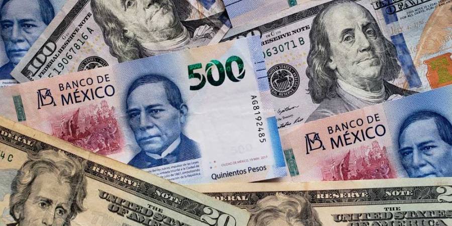 Peso gana y cotiza en 23.39 por baja del dólar y mayor petroprecio