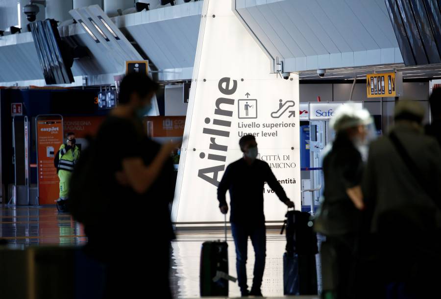 Aeropuertos en Italia reabrirán el 3 de junio