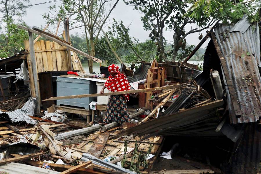 Cicl&oacute;n Amphan deja al menos 24 muertos en India y Banglad&eacute;s