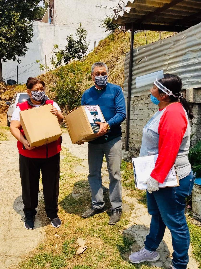 REPARTEN 80 MIL KITS DE ALIMENTOS A CASAS DE FAMILIAS POBRES, EN M. CONTRERA
