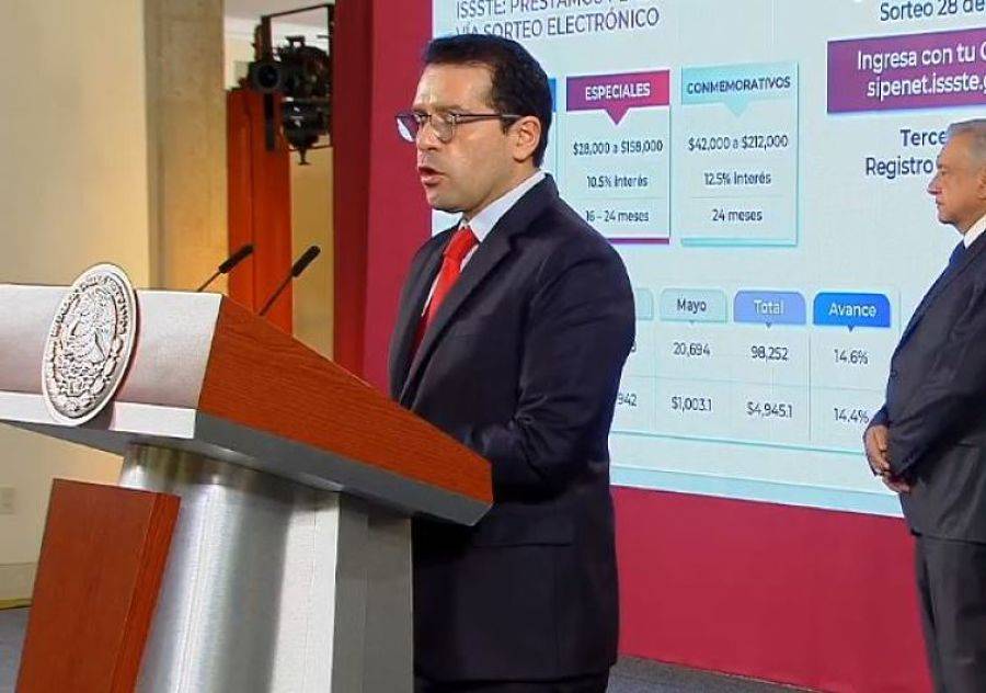 Entrega ISSSTE m&aacute;s de 98 mil cr&eacute;ditos personales