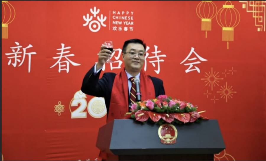 La diplomacia china del  Guerrero Lobo llegó a México