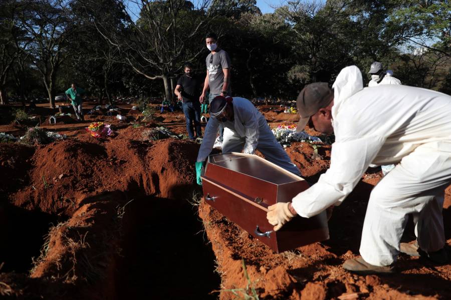 Brasil vuelve a registrar más de mil muertes por Covid-19 en un día