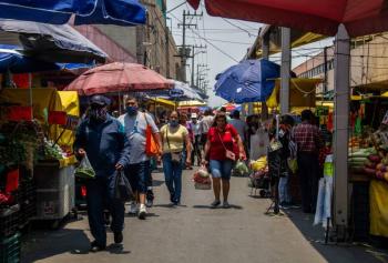 Por impacto de covid-19 actividad econ&oacute;mica en M&eacute;xico cae 2.6 por ciento anual en marzo