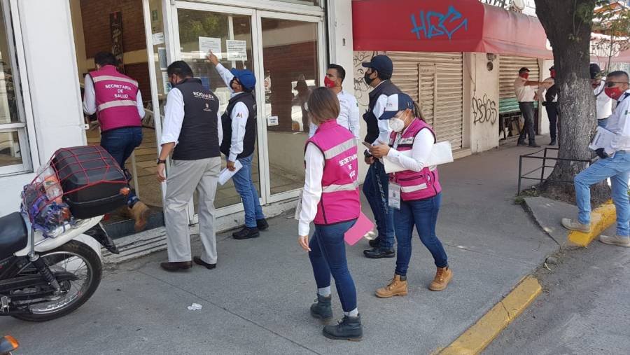 Edomex cierra negocios que violan cuarentena