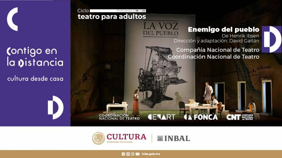 “Enemigo del pueblo” de Henrik Ibsen