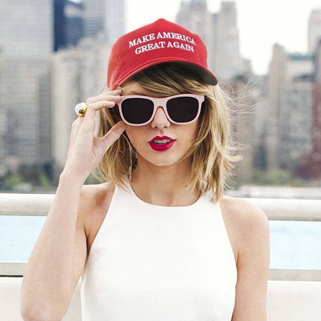 “Te echaremos en noviembre” advierte Taylor Swift a Donald Trump