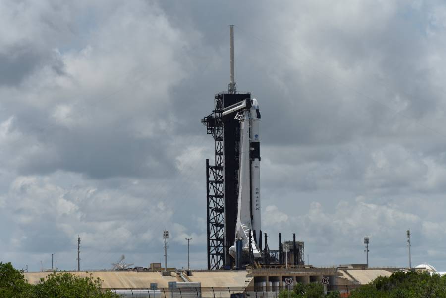 SpaceX y la NASA buscan segundo intento de lanzamiento
