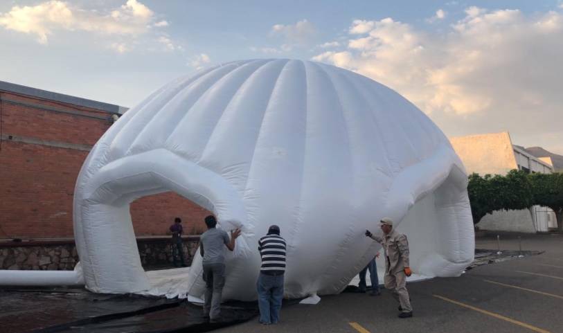 Instalarán hospital inflable para Covid-19 en la Universidad de Guanajuato