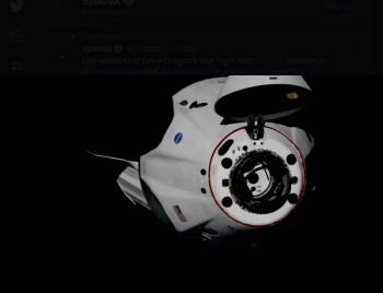 C&aacute;psula Drag&oacute;n se acopla a la Estaci&oacute;n Espacial Internacional