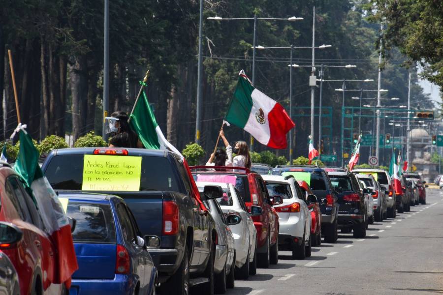 “Protestas, signo de democracia”
