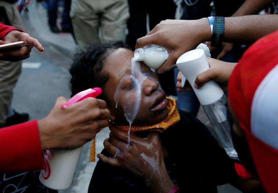 Mujeres y jóvenes, la cara de las  protestas contra la violencia racial