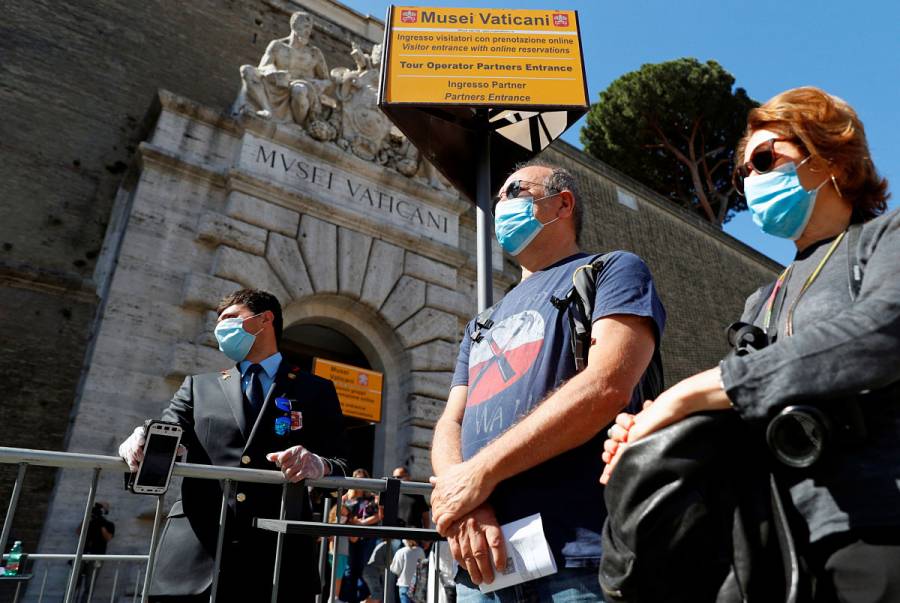 Italia registra 55 nuevas muertes por Covid-19 y 318 casos