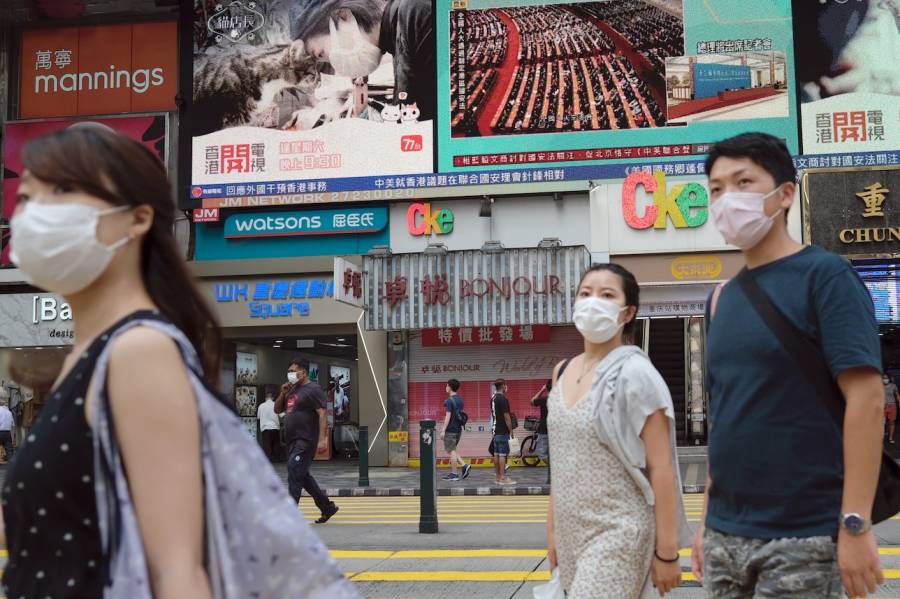 Temen en Hong Kong una 