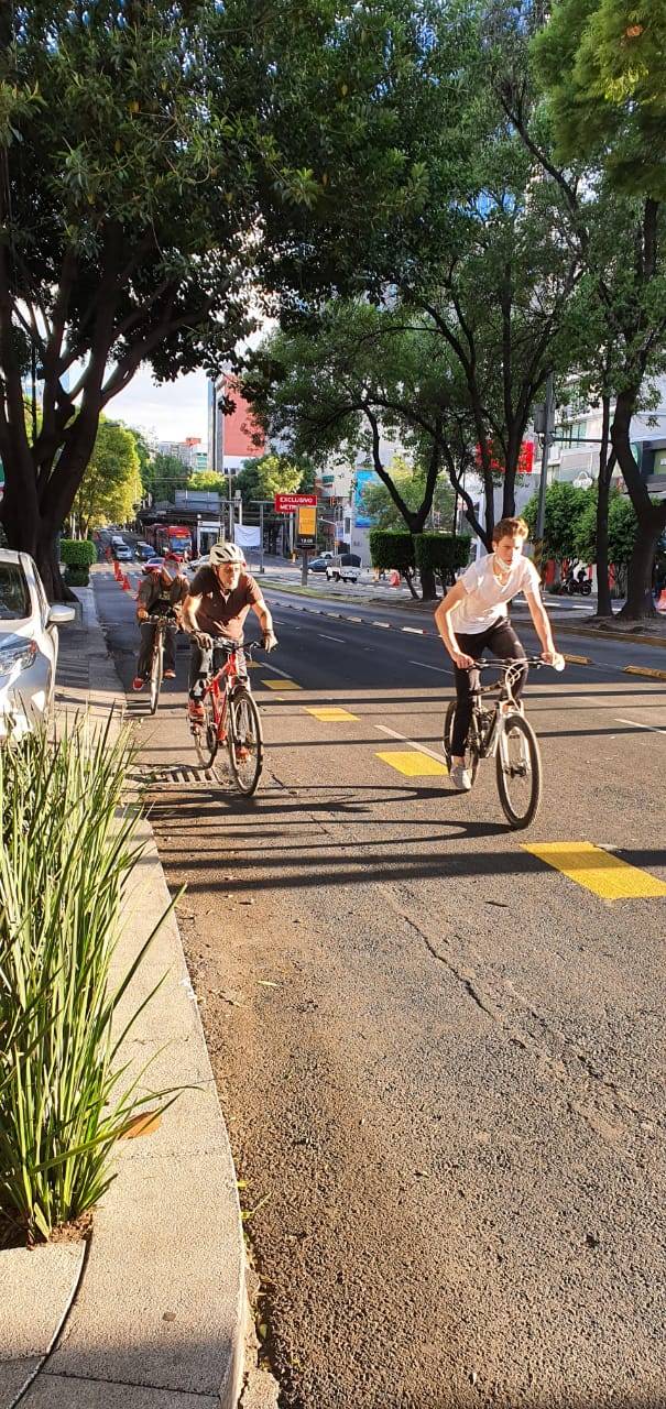 Implementan ciclovías para evitar aglomeraciones