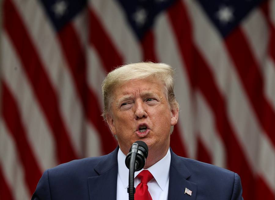 Trump estuvo en búnker de la Casa Blanca por 