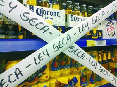Amplían Ley Seca en la Magdalena Contreras