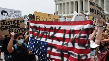 Manifestantes comienzan a reunirse en Washington