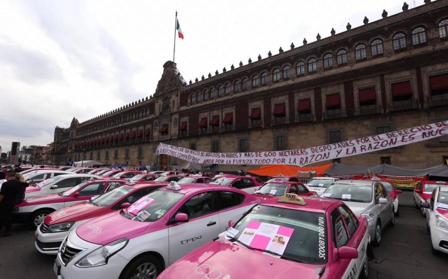 Taxistas anuncian manifestaciones