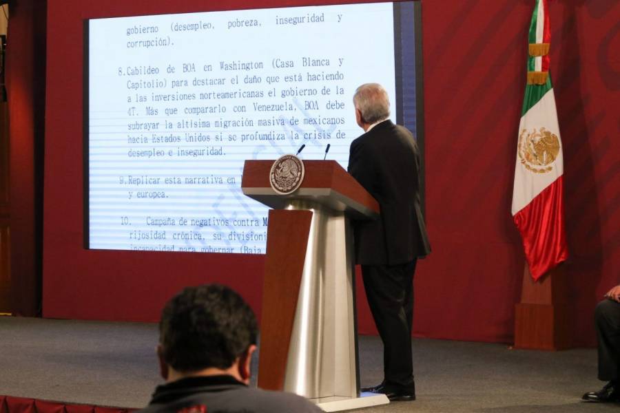 AMLO da a conocer estrategia de bloque opositor en su contra