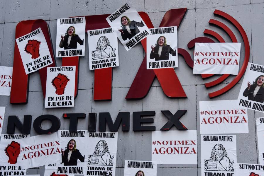 Ordenan a Notimex atender peticiones de extrabajadores