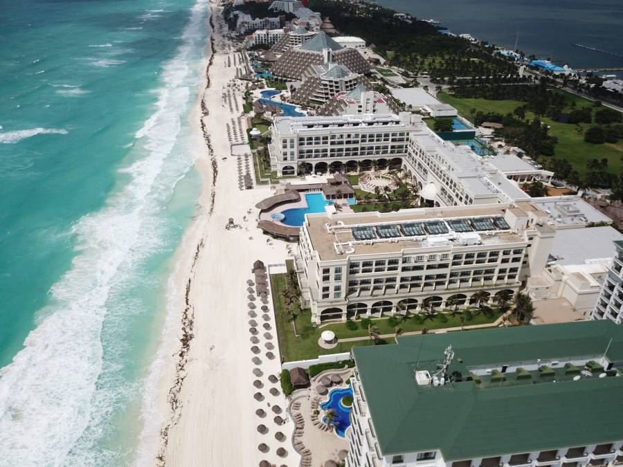 ...Y Cancún lo hace con el país en riesgo máximo