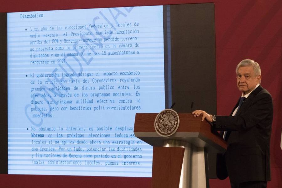 AMLO denuncia bloque en su contra, el BOA
