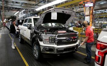 Ford planea retomar ritmo de producci&oacute;n en julio