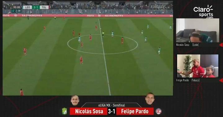 Toluca eliminado de la e-Liga; León y América jugarán la final