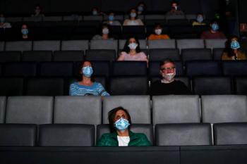 Salas de cine reabren en Madrid