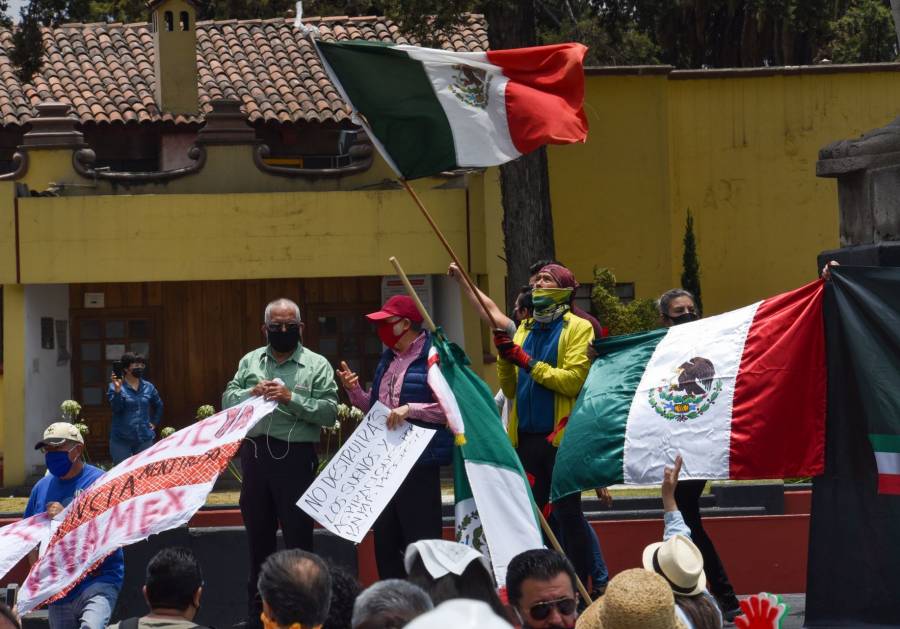 En diversas partes del país, ciudadanos dijeron “no” a AMLO